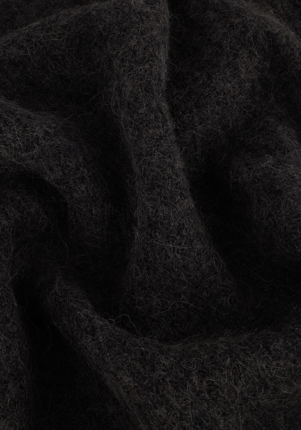 Grijze SELECTED WOMEN Trui SLFLULU LS STRUCTURE KNIT O-NECK - large