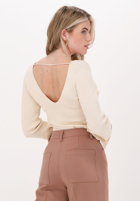 Beige NOTES DU NORD Trui CHRISTINE KNITTED BLOUSE - large