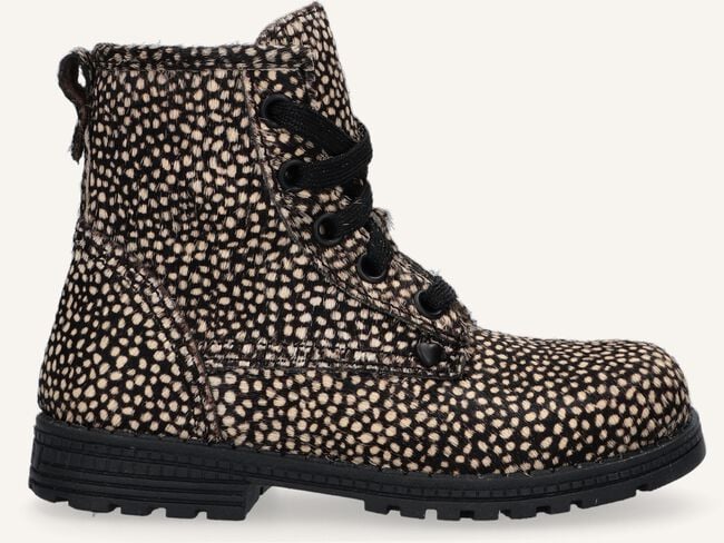 Zwarte TON & TON Veterboots HEDVIG Zwarte TON & TON Veterboots HEDVIG - large