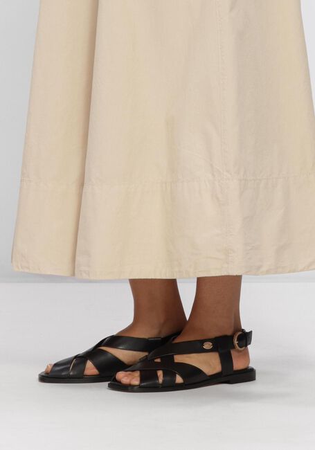 Zwarte FRED DE LA BRETONIERE Sandalen GITEL CROSS - large