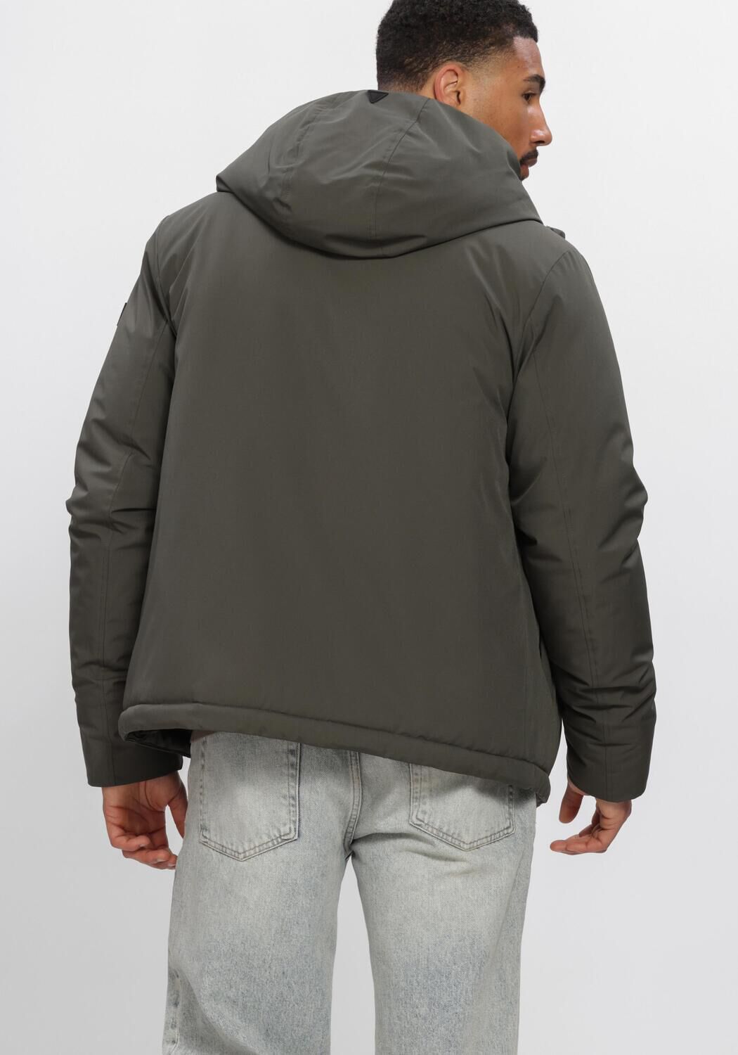 Donkergroene PURE PATH Gewatteerde jas 26030401 - large