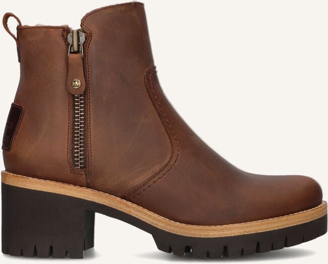 Bruine PANAMA JACK Enkellaarsjes PAULINE Bruine PANAMA JACK Enkellaarsjes PAULINE - large