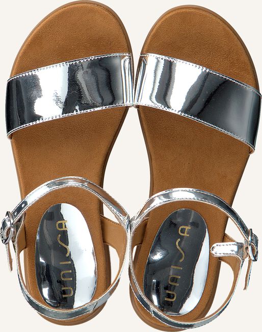 Zilveren UNISA Platte sandalen LIRITA Zilveren UNISA Platte sandalen LIRITA - large
