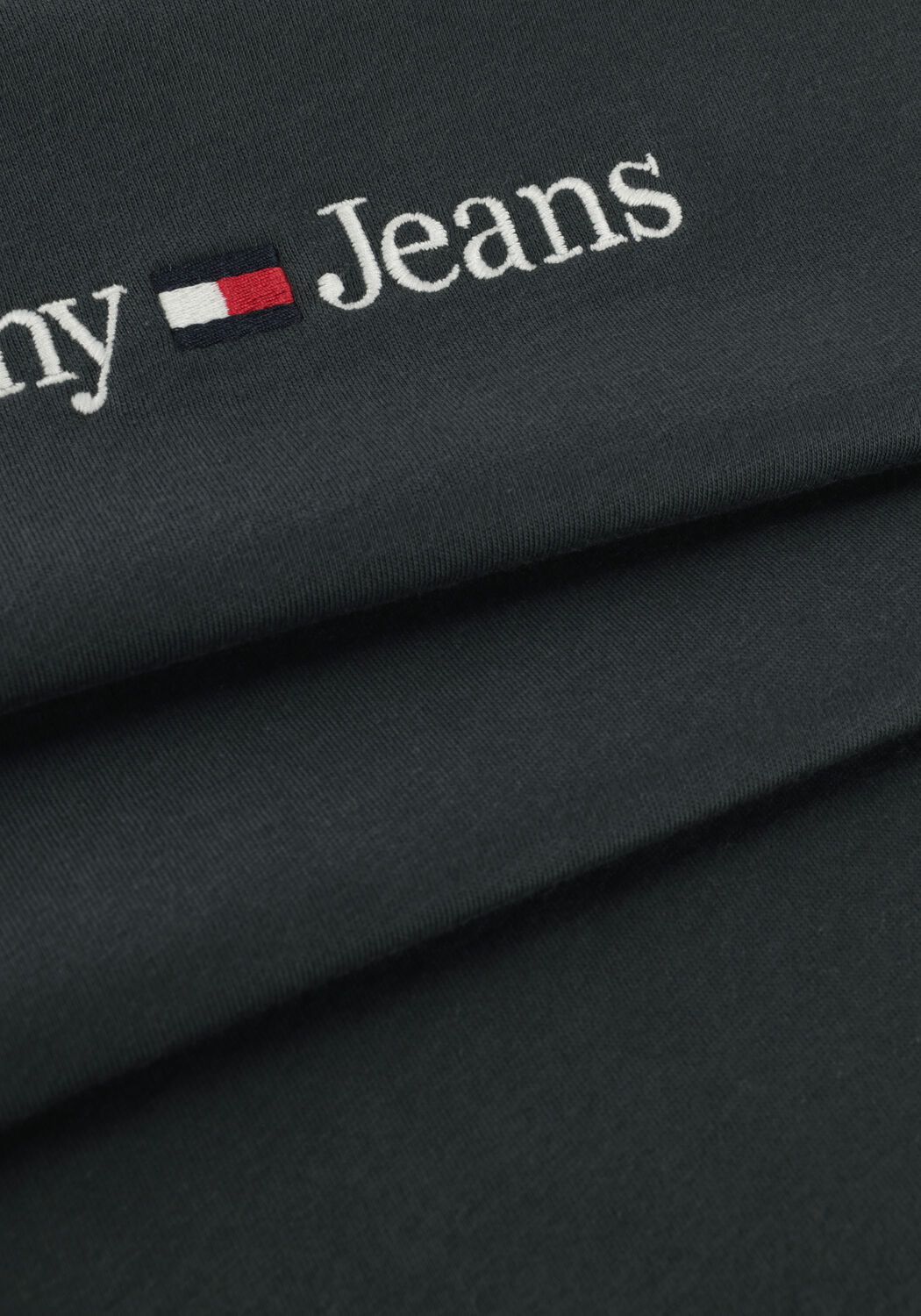 Grijze TOMMY JEANS T-shirt TJM CLASSIC LINEAR LOGO TEE - large