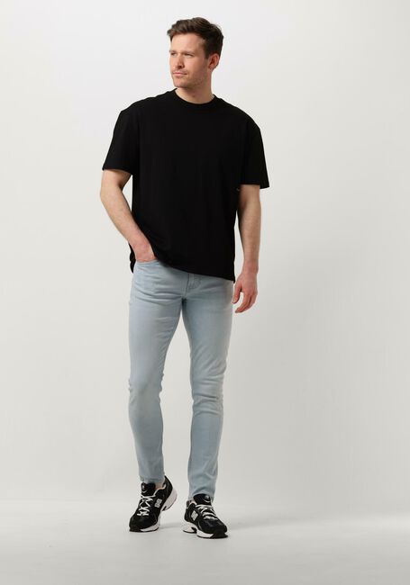 Zwarte PURE PATH T-shirt TSHIRT WITH BACK PRINT AND SMALL FRONTPRINT - large