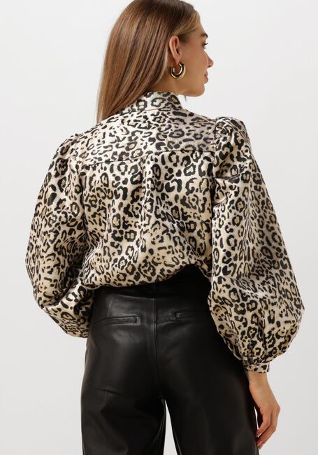 Gouden NUKUS Blouses LETTIE BLOUSE PANTER - large