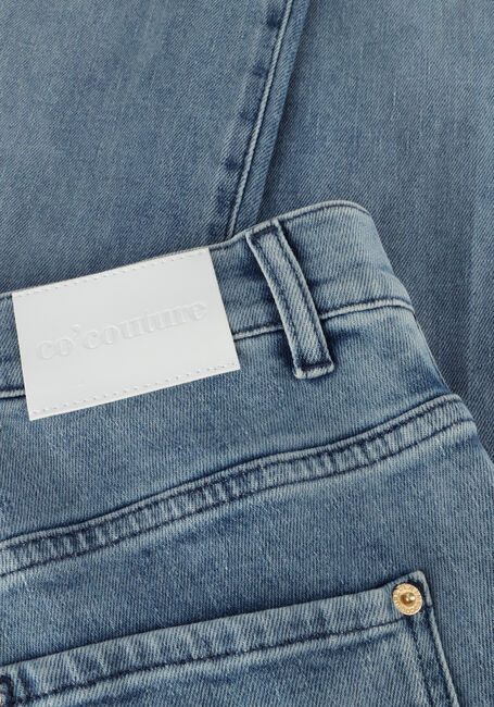 Blauwe CO'COUTURE Wide jeans DORYCC BLEACH LONG JEANS - large
