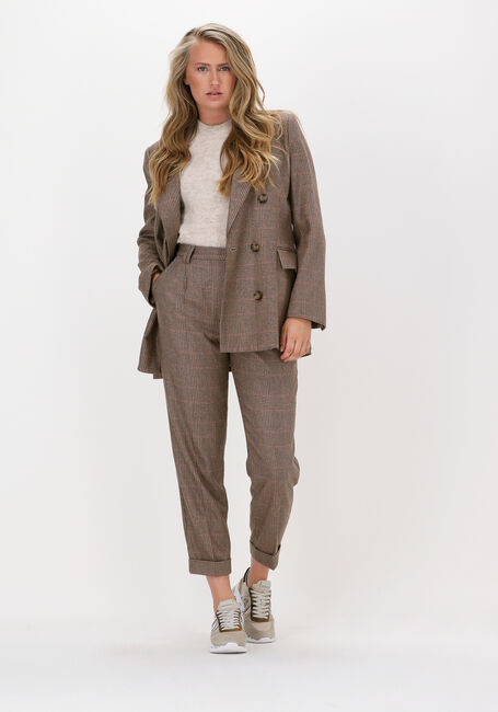 Camel VANILIA Pantalon CHECK RELAXE Camel VANILIA Pantalon CHECK RELAXE - large