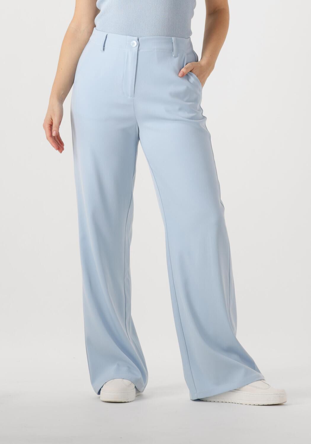 YDENCE Dames Broeken Pants Solange (tall) Lichtblauw TALL