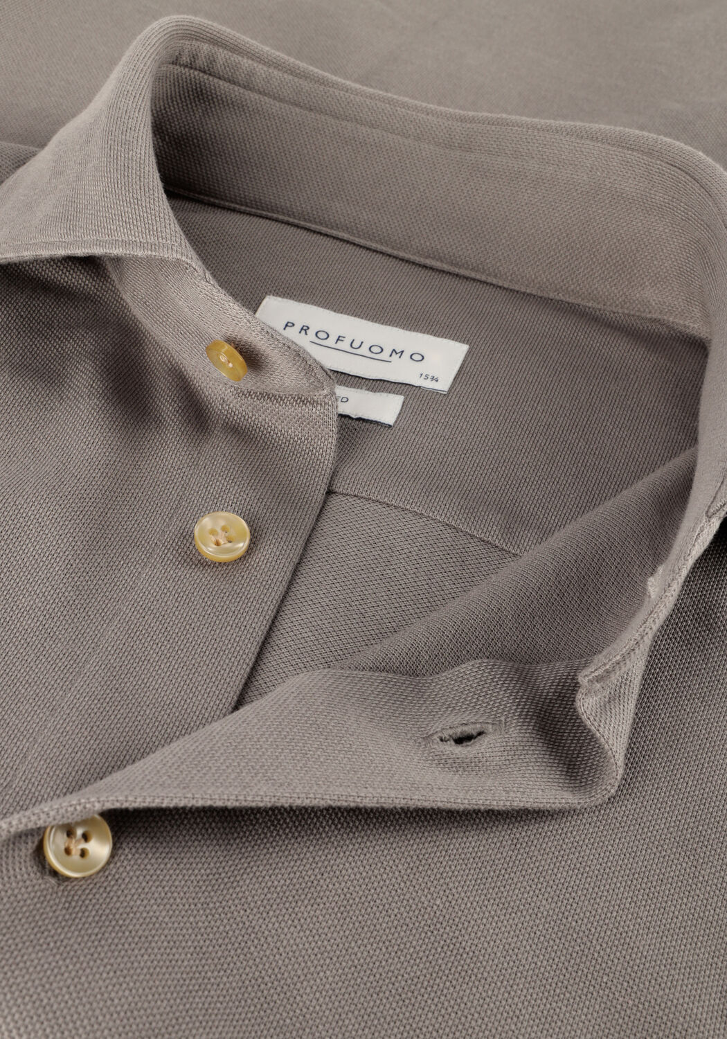 Groene PROFUOMO Klassiek overhemd SHIRT X-CUTAWAY SC SF - large