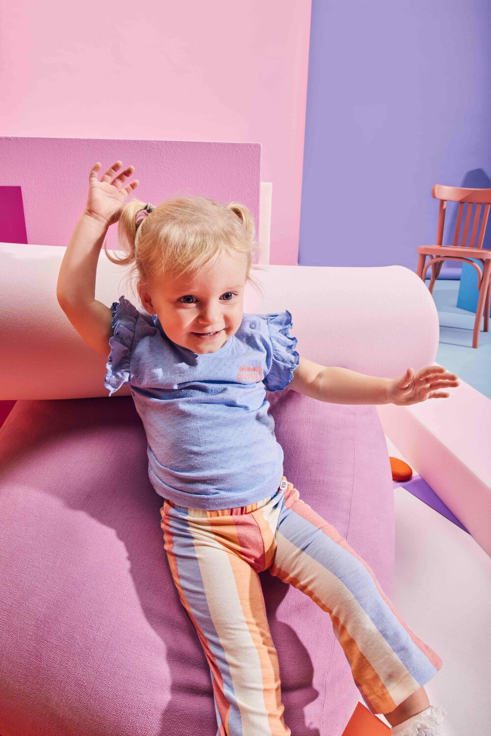 Multi RETOUR Flared broek VERONICA - large