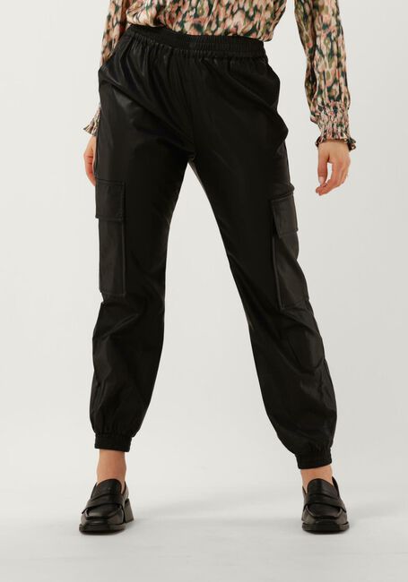 Zwarte NEO NOIR Cargobroeken CARLOTTA FAUX PANTS - large