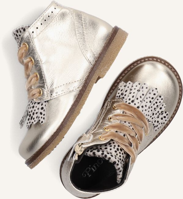 Gouden PINOCCHIO Veterboots P1281 Gouden PINOCCHIO Veterboots P1281 - large