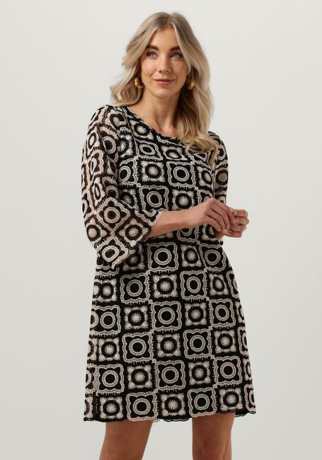 Zwarte ANA ALCAZAR Mini jurk 049514-3323 - large