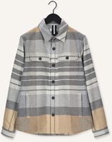Grijze PROFUOMO Overshirt PONCE Grijze PROFUOMO Overshirt PONCE - medium