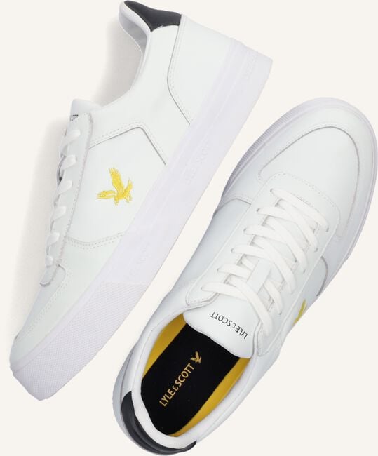 Witte LYLE & SCOTT Lage sneakers MCMAHON Witte LYLE & SCOTT Lage sneakers MCMAHON - large