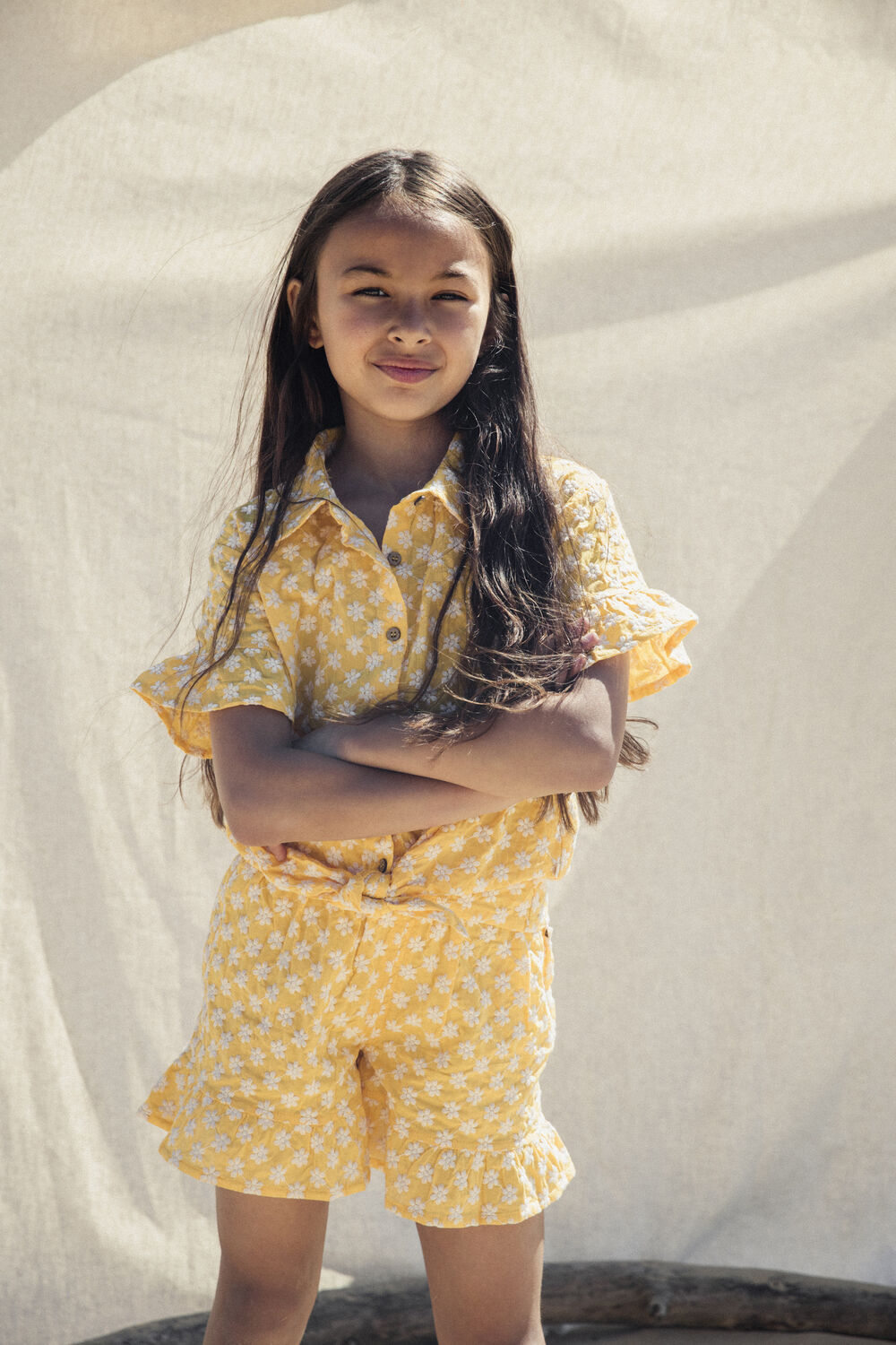 Gele AMMEHOELA Broeken AM.ESMEE.07 - large