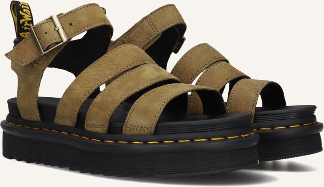 Groene DR MARTENS Platte sandalen BLAIRE Groene DR MARTENS Platte sandalen BLAIRE - large