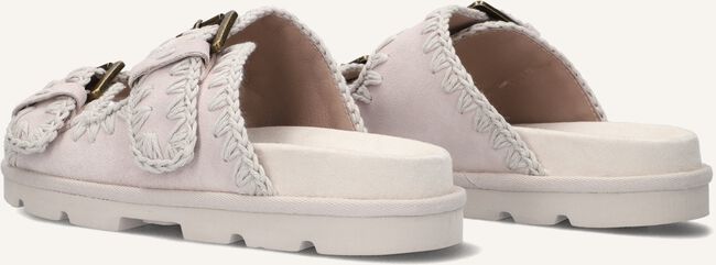Grijze MOU Slippers LOW BIO SANDAL 2BUCKLES MONOCH Grijze MOU Slippers LOW BIO SANDAL 2BUCKLES MONOCH - large