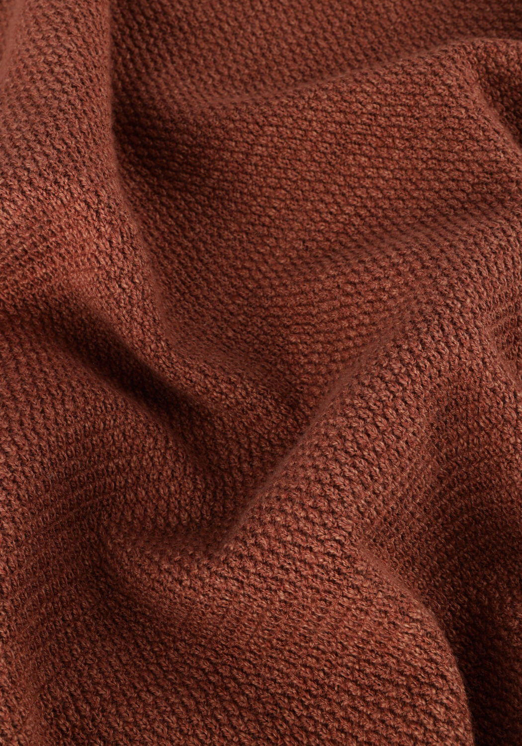 Bruine PROFUOMO Trui PULLOVER CREW NECK - large