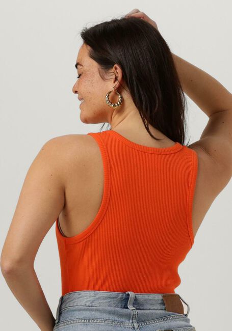 Oranje SELECTED FEMME Top SLFANNA O-NECK TANK TOP - large