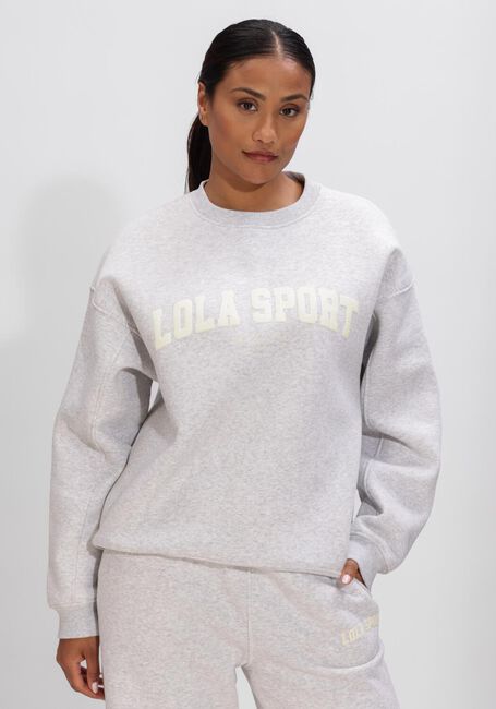 Lichtgrijze THE LOLA CLUB Sweater JAYLA SWEATER - large