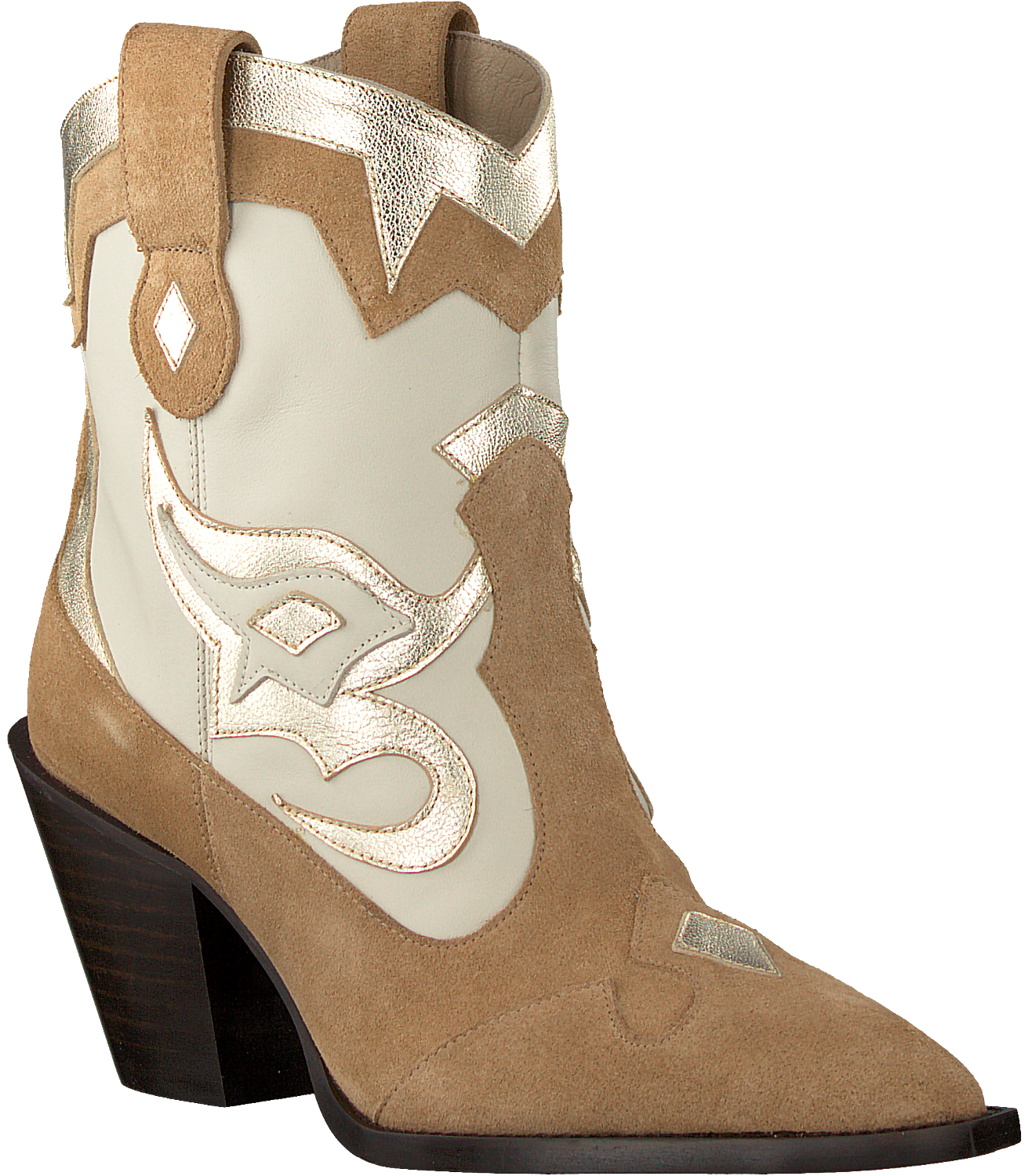 Beige TORAL Enkellaarsjes 12365 | Omoda Beige TORAL Enkellaarsjes 12365 | Omoda