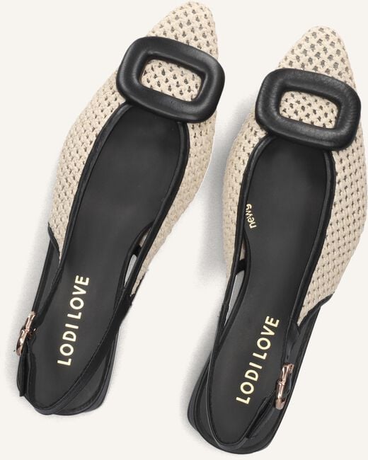 Beige LODI Slingbacks BRO5260 Beige LODI Slingbacks BRO5260 - large