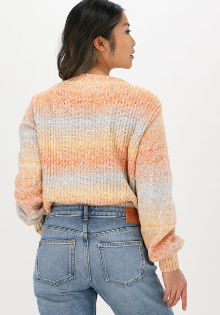 Multi SCOTCH & SODA Trui V NECK GRADIENT SWEATER - large