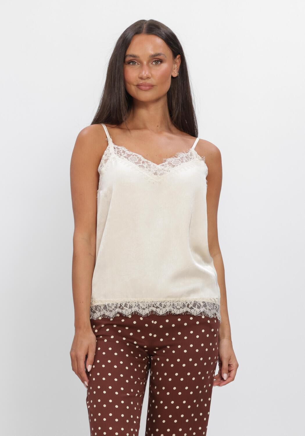 Ecru YDENCE Tops & T-shirts TOP CALLIE - large