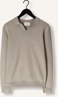 Taupe PURE PATH Polo REGULAR FIT KNITWEAR POLO808 Taupe PURE PATH Polo REGULAR FIT KNITWEAR POLO808 - medium