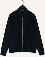 Donkerblauwe VANGUARD Jack ZIP JACKET MIXED MATERIAL Donkerblauwe VANGUARD Jack ZIP JACKET MIXED MATERIAL - medium