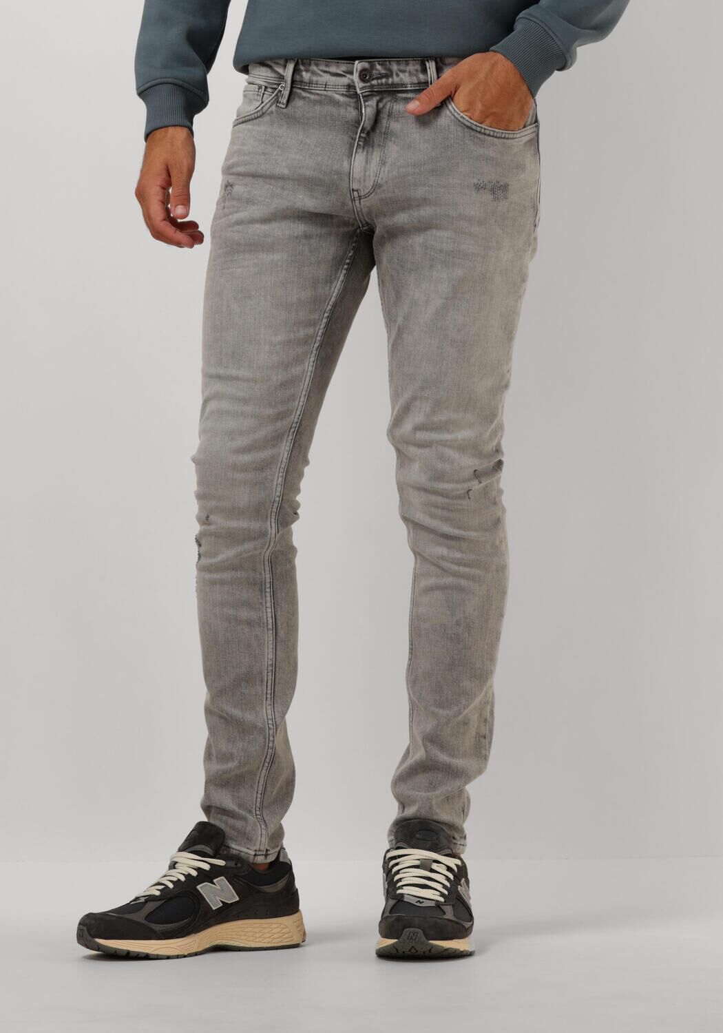Pure Path Heren Skinny Jeans The Jone Gray Heren