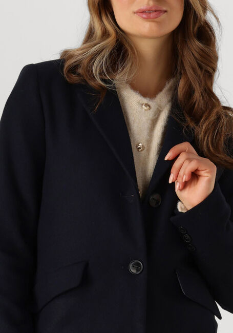 Donkerblauwe MODSTRÖM Mantel PAMELA COAT - large