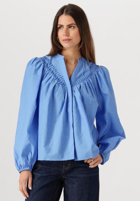Blauwe Y.A.S. Blouses YASELLY LS SHIRT - large