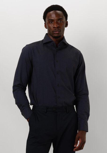 Blauwe DSTREZZED Casual overhemd OLAV SHIRT - large