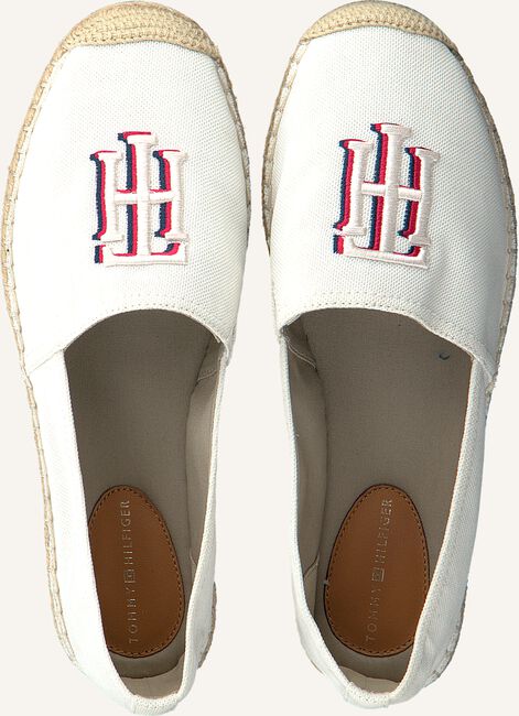 Witte TOMMY HILFIGER Espadrilles NAUTICAL TH BASIC Witte TOMMY HILFIGER Espadrilles NAUTICAL TH BASIC - large