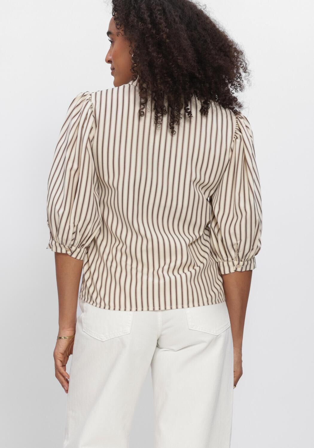 Bruine YDENCE Blouses BLOUSE BOBBIE - large