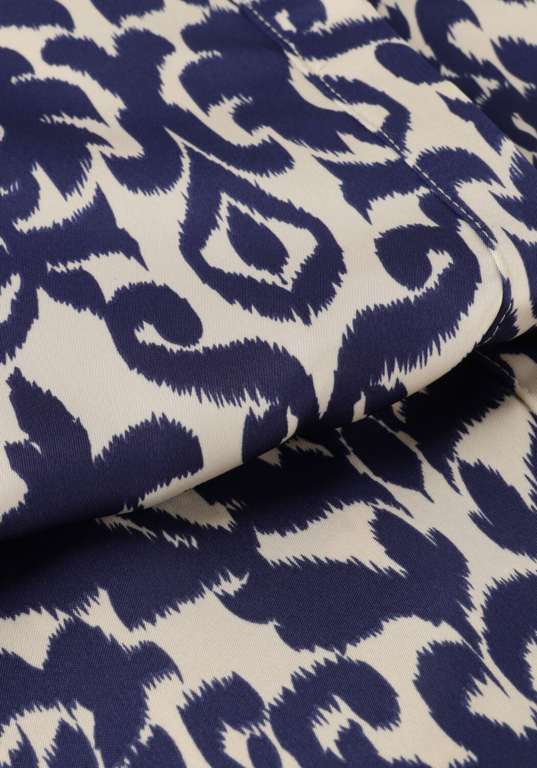 Blauwe NEO NOIR Midi jurk CILIAN FLOWER BLUR DRESS - large