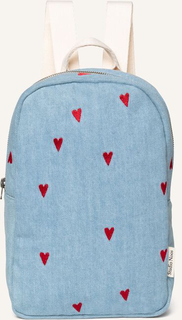 Blauwe STUDIO NOOS Rugtas DENIM HEARTS MINI BACKPACK Blauwe STUDIO NOOS Rugtas DENIM HEARTS MINI BACKPACK - large