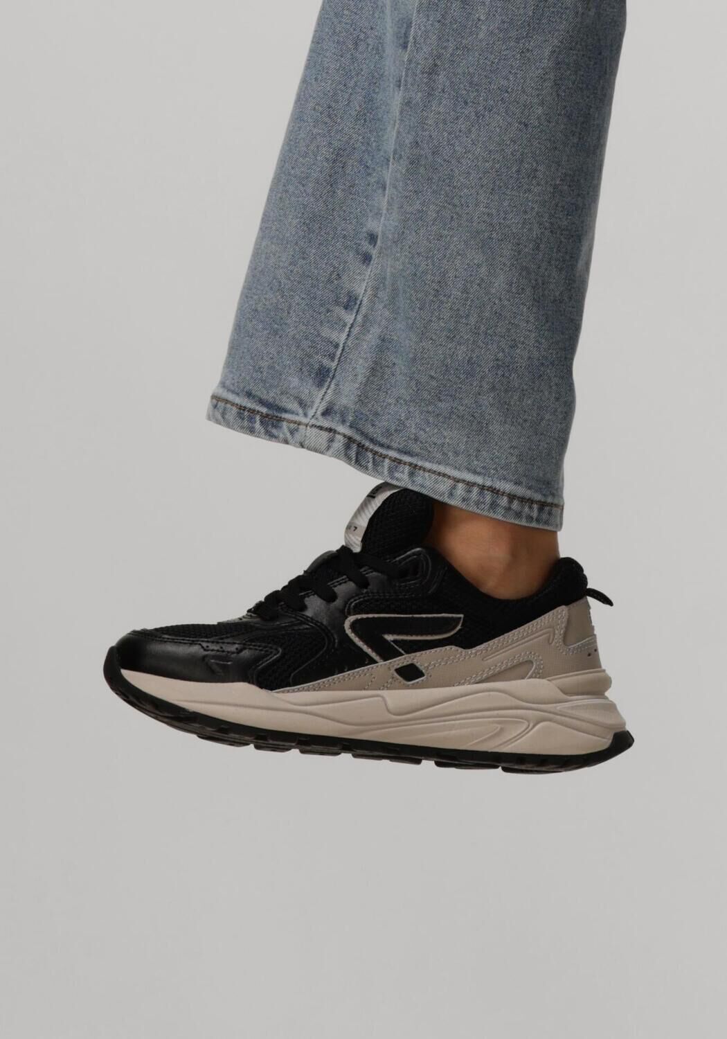 Zwarte HUB Lage sneakers GRID-W - large