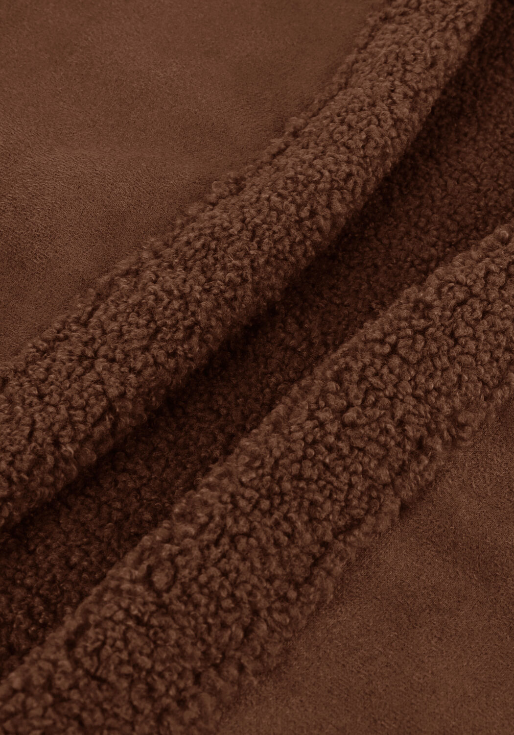 Bruine LIKE FLO Gilet BONDED TEDDY GILLET - large