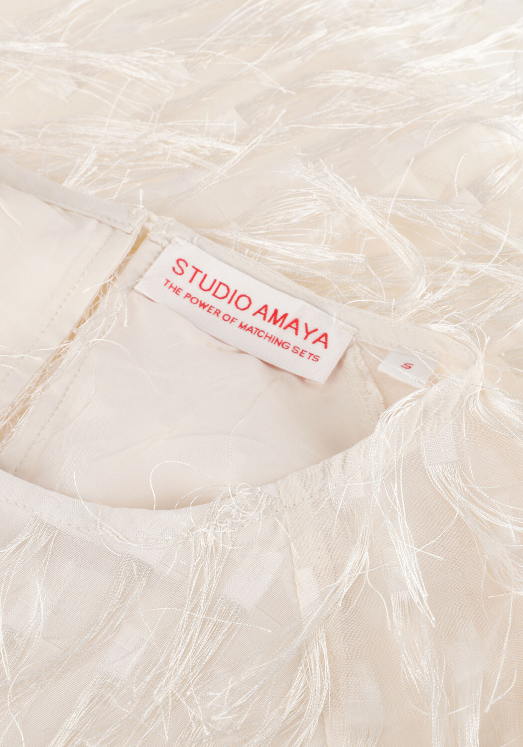 Witte STUDIO AMAYA Top FLO - large