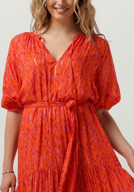 Oranje JANICE Maxi jurk JULIAN - large