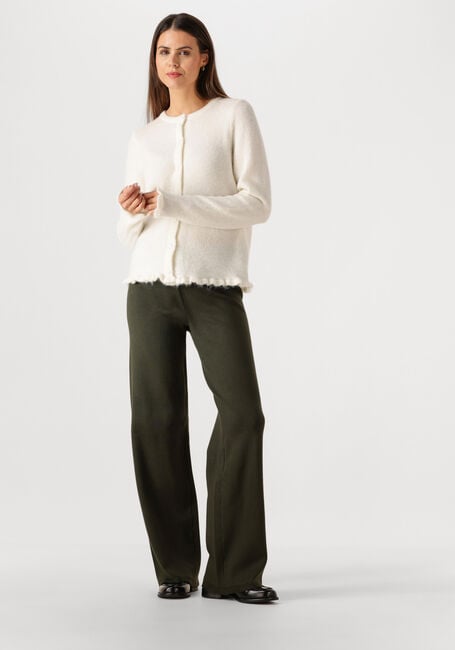 Gebroken wit SELECTED WOMEN Vest SLFLULU FRILL LS KNIT CARDIGAN - large