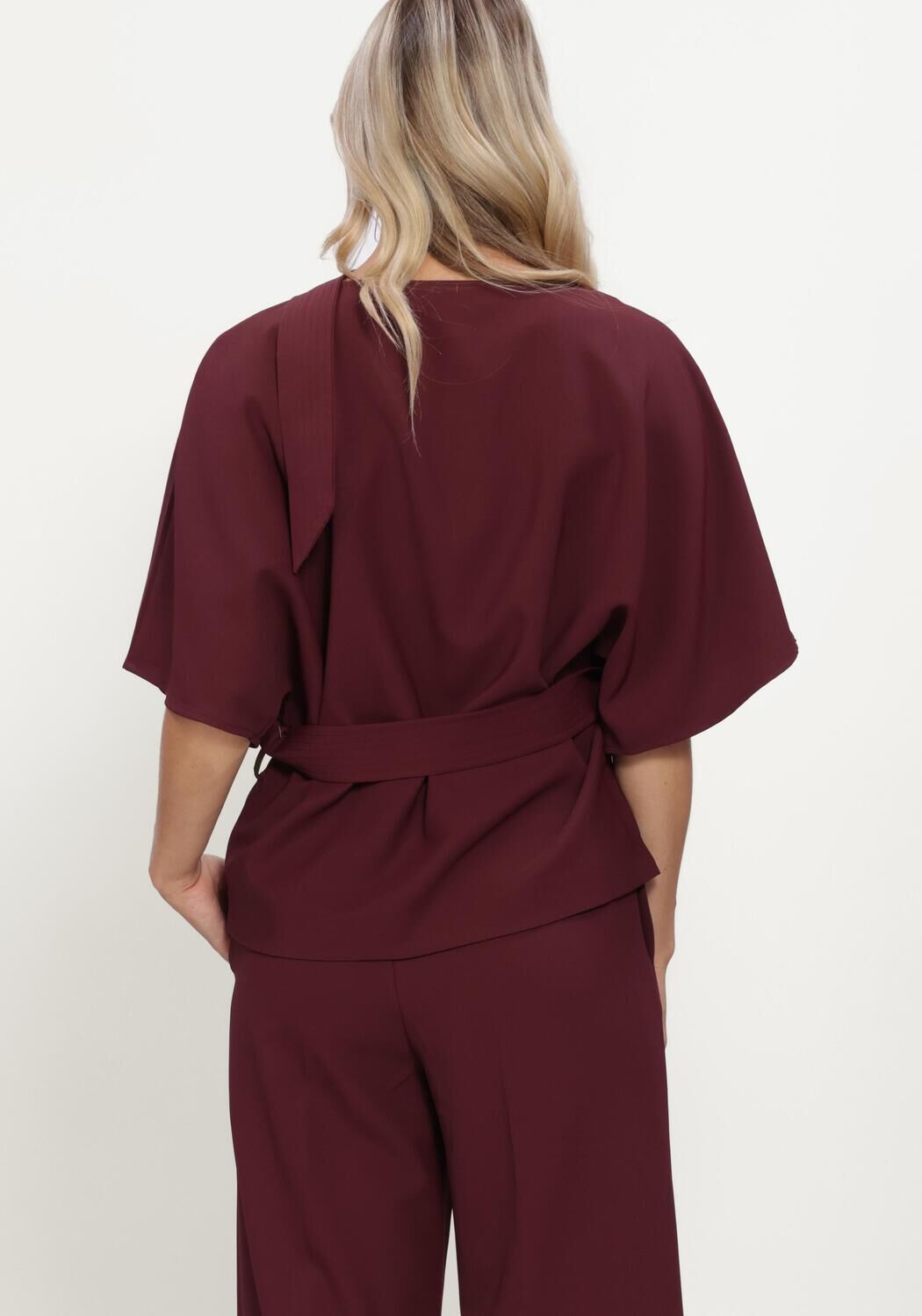 Bordeaux MOS MOSH Blouses MMRIKALA MILEY BLOUSE - large