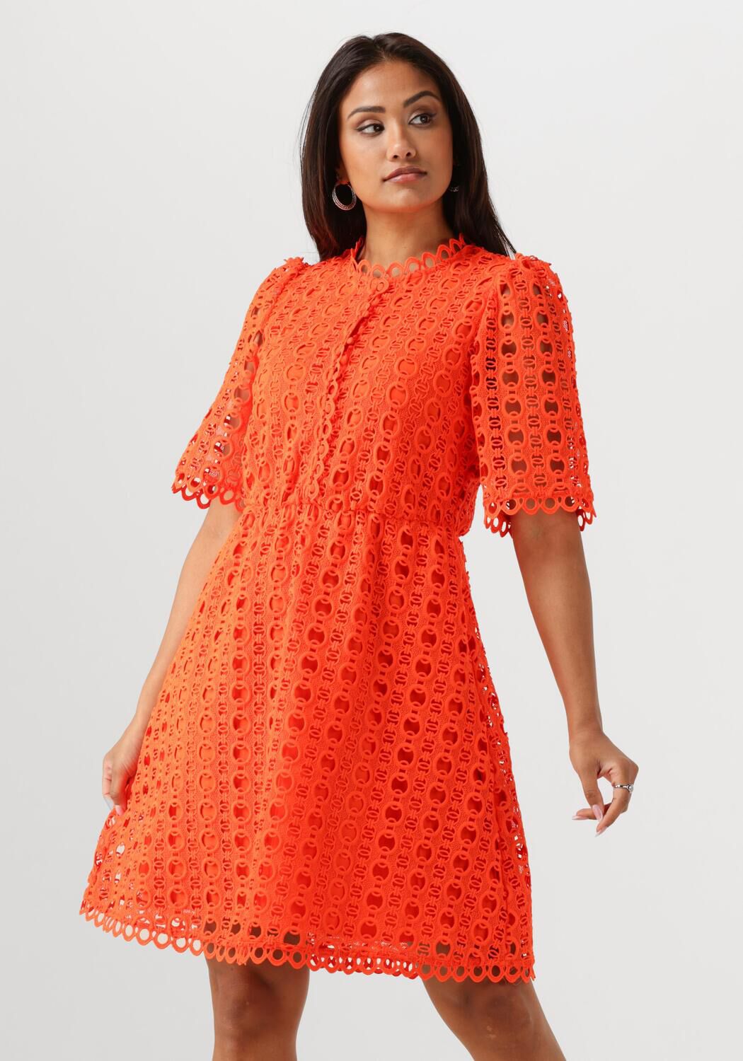 Y.A.S. Dames Jurken Yaslara Short Dress Oranje