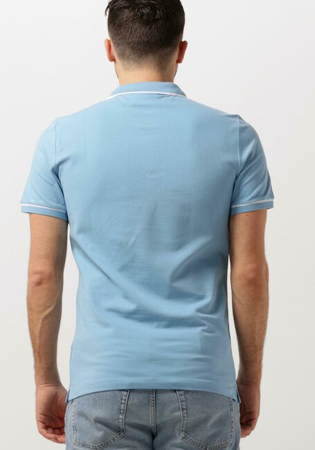 Lichtblauwe CALVIN KLEIN Polo TIPPING SLIM POLO - large