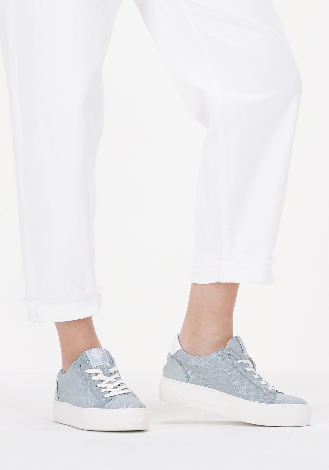 Blauwe FLORIS VAN BOMMEL Lage sneakers SFW-10059 - large