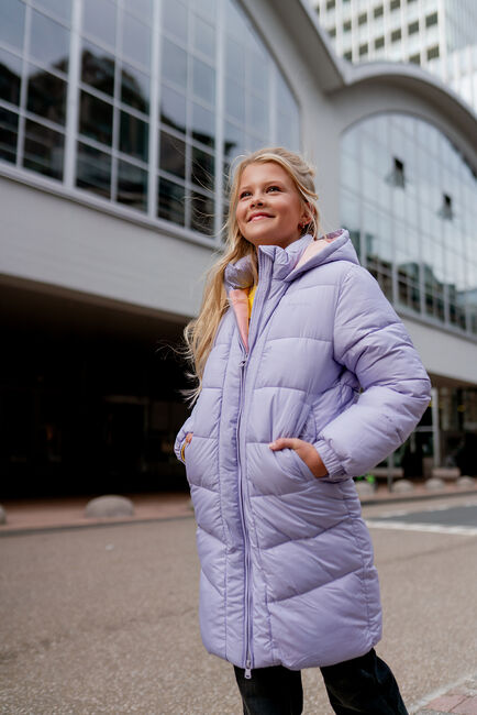 Lila VINGINO Gewatteerde jas TENDELA Lila VINGINO Gewatteerde jas TENDELA - large